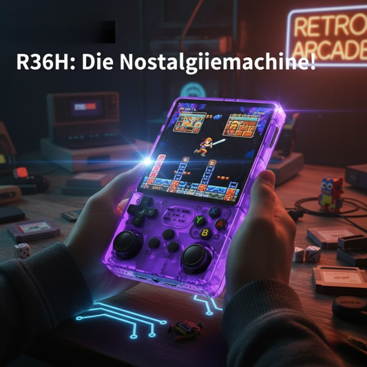 R36H Retro Handheld-Konsole – Nostalgie trifft moderne Technik