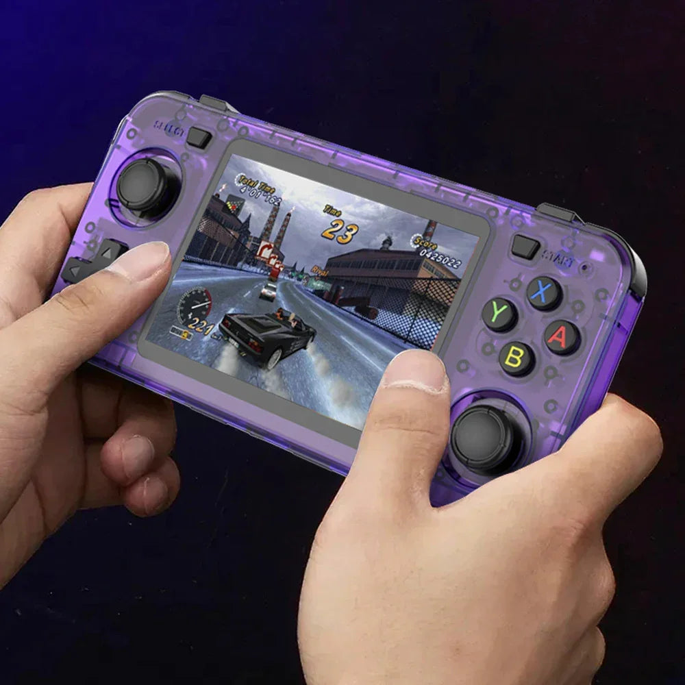 R36H Retro Handheld-Konsole mit 3,5 Zoll IPS-Display