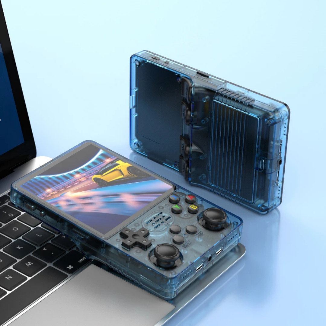 R36Plus Retro Handheld Konsole 4" IPS Linux 64Bit RK3326 N64 PS1 Portable