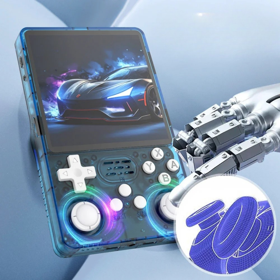 R36Plus Retro Handheld Konsole 4" IPS Linux 64Bit RK3326 N64 PS1 Portable