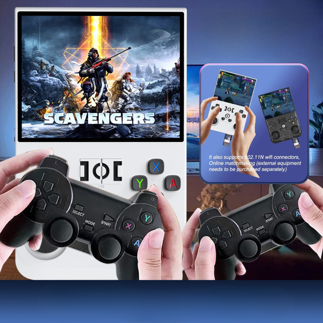 R36 PRO Retro Handheld Konsole – 128GB, 3,5″ IPS