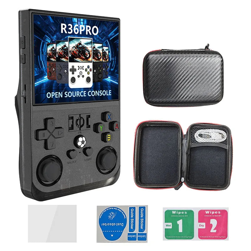 R36 PRO Retro Handheld Konsole – 128GB, 3,5″ IPS