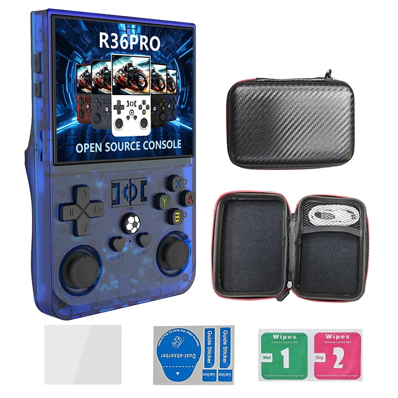 R36 PRO Retro Handheld Konsole – 128GB, 3,5″ IPS