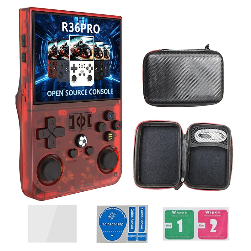 R36 PRO Retro Handheld Konsole – 128GB, 3,5″ IPS