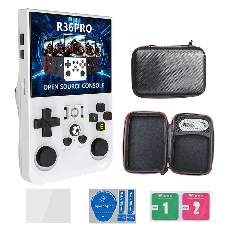 R36 PRO Retro Handheld Konsole – 128GB, 3,5″ IPS