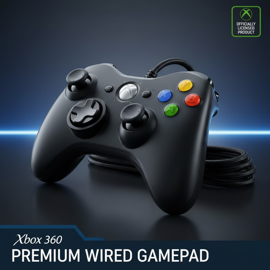 Premium Xbox 360 Wired Gamepad – Präzision & Komfort